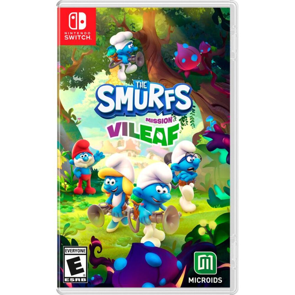 The Smurfs: Mission Vileaf Standard Edition for Nintendo Switch  VIDEOGAMES